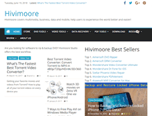 Tablet Screenshot of hivimoore.com